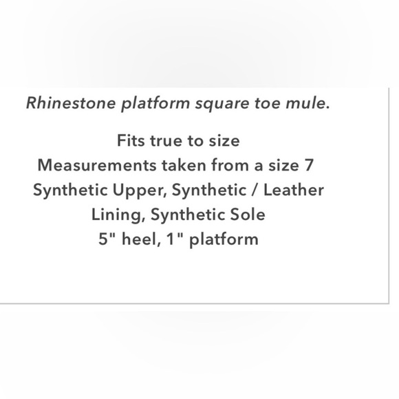 Jeffrey Campbell Hollywood Rhinestone Platform Sandals Size 7 - Picture 13 of 13